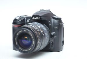 Nikon D50 DX Format DSLR Body With AF 28-90mm Lens