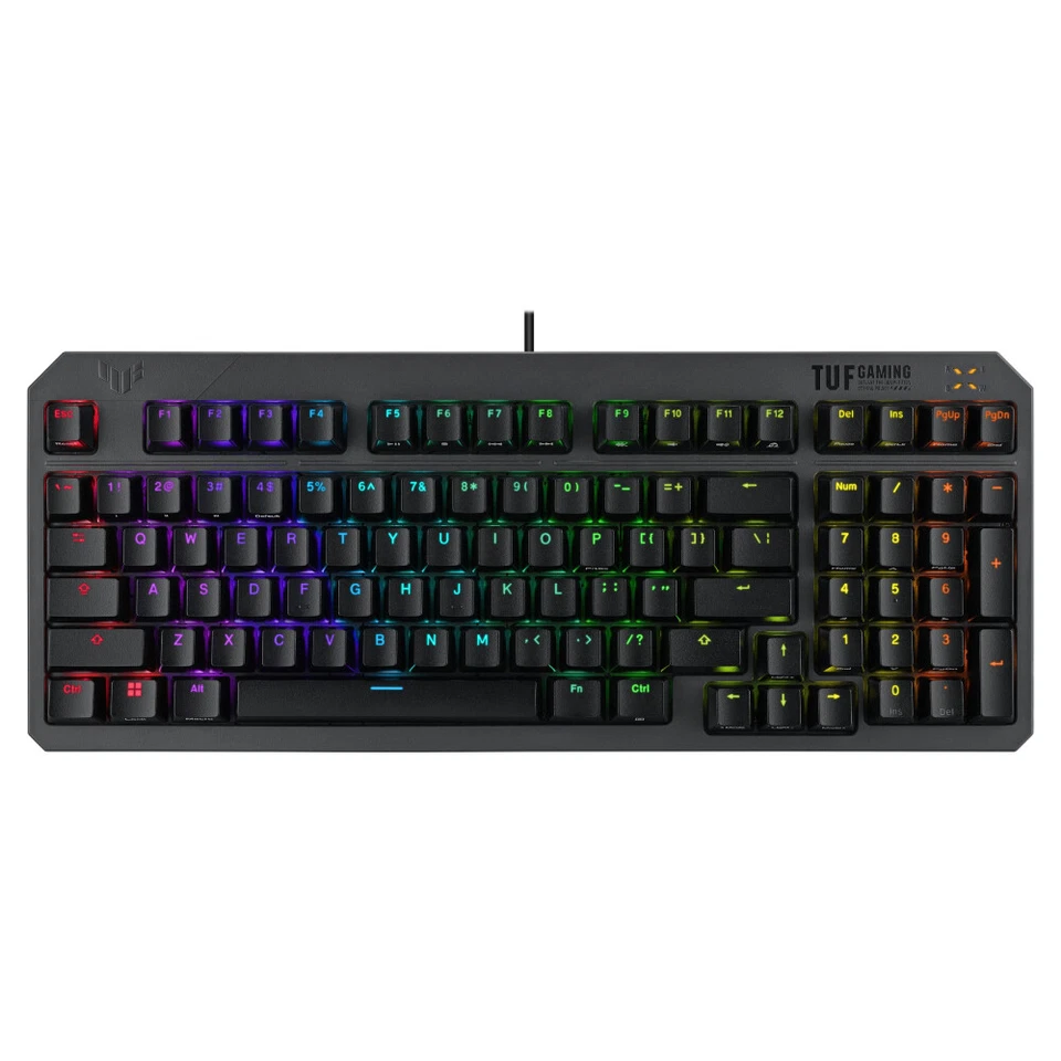 ASUS TUF Gaming K3 Gen II Optical-Mechanical Wired RGB Gaming Keyboard Black - Image 1 of 4