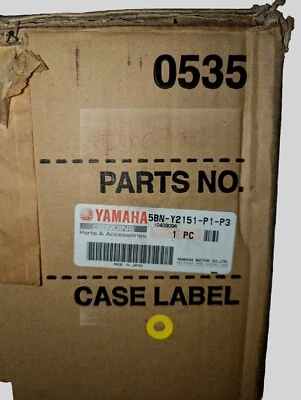 2004 YAMAHA  XVS65ATS V-STAR SILVERADO OEM FRONT FENDER PART  5BN-Y2151-P1-P3 - Image 1 of 4