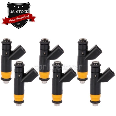 6x Fuel Injector for Dodge Intrepid Chrysler 300M Concorde LHS Plymouth V6 3.5L - Изображение 1 из 4