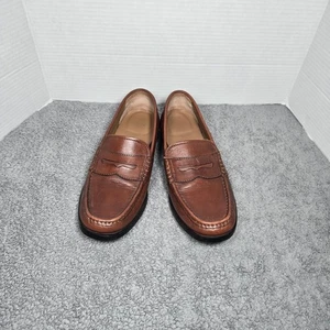 Mocassino Cole Haan uomo Pinch Maine classico penny scarpe marrone taglia 8M C23845 - Foto 1 di 15
