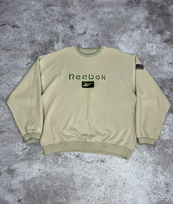 Vintage Reebok Sweatshirt Big Logo 90s Men's size XL - Image 1 of 4
