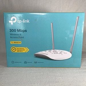 TP-Link WiFi Access Point TL-WA801N, 2.4Ghz 300Mbps, Supports Multi-SSID/Client - Picture 1 of 12
