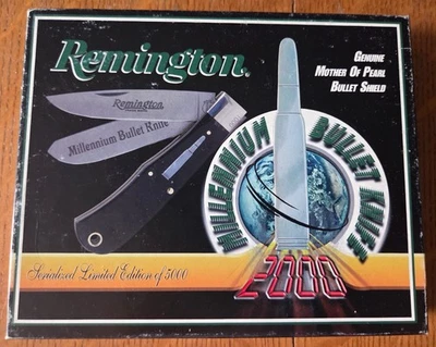 Remington Knife Mother of Pearl Bullet Limited Edition NEW with Box - Image 1 of 4