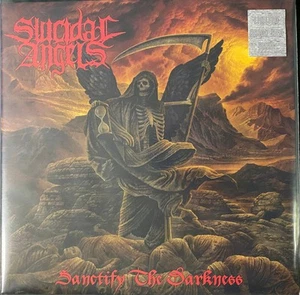 Suicidal Angels Sanctify The Darkness - LP 33T - Picture 1 of 3