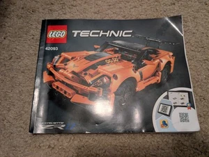 Lego Corvette Instructions Book - Picture 1 of 2