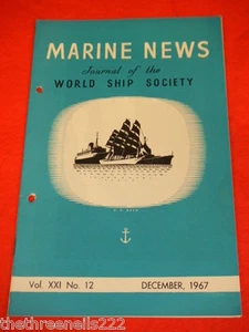 MARINE NEWS - DEC 1967 VOL XXl # 12 - Picture 1 of 1