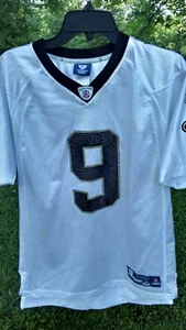 Vintage Drew Brees New Orleans Saints white Reebok OnField Youth XL jersey - Picture 1 of 4