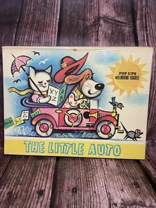 The Little Auto Pop Up With Moving Figures Children Book 1973 V. Kubasta Vintage - Picture 1 of 6