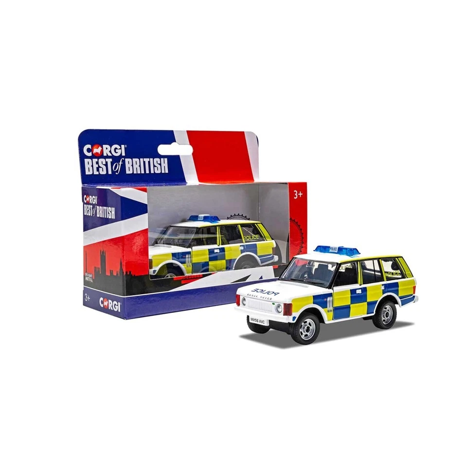 Corgi CRG-GS82801 Land Rover Police Britanique 1/36  - Photo 1/1
