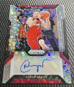 2018-19 Panini Prizm No Huddle Goran Dragic Heat Prizm Auto #FB-GDR - Picture 1 of 3