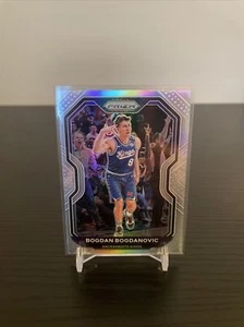 2020-21 Prizm Bogdan Bogdanovic Silver Prizm Sacramento Kings #27 - Picture 1 of 2