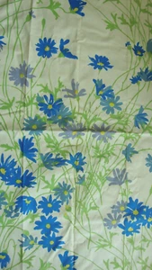 Vintage interior Decorating Fabric Sample Summer Rain Caribe 24"X44" - Picture 1 of 4