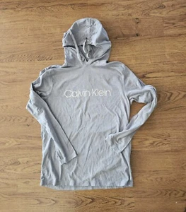 Calvin Klein Sleepwear grigio felpa con cappuccio loungewear top taglia M t-shirt - Foto 1 di 6