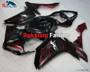 For Yamaha Parts YZF-R1 07 08 YZF R1 2007 2008 YZFR1 Red Flame Motorbike Fairing - Picture 1 of 1