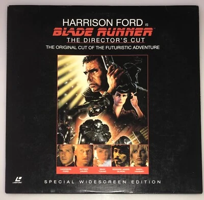 LaserDisc Blade Runner 1992 DIRECTOR'S CUT 2 Discs Warner Home Video 1980s SciFi - Image 1 of 4