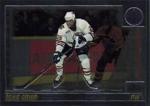 Mike Grier #99 2000-01 Topps Chrome Edmonton Oilers Hockey - Picture 1 of 2