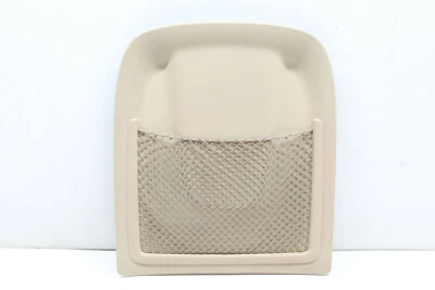 12 AUDI A6 FRONT RIGHT BACK SEAT PANEL POUCH TAN N1F KP 8R0 881 969 12 14 16 17 - Image 1 of 4