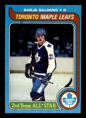 1979 Topps Hockey #40 Borje Salming NM *d6 - Image 1 of 2