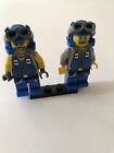 Lot de 2 figurines LEGO Power Miner Duke And Doc Pm020 Pm018