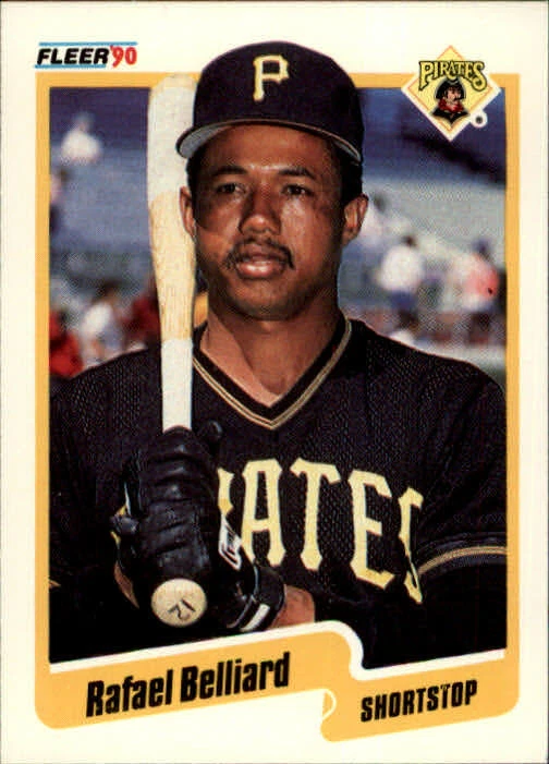 1990 Rafael Belliard Fleer Baseball Card #460 - Image 1 of 2