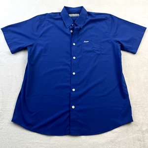 Dixxon Flannel Co Mens Shirt XL Blue D Lux Performance Signature Bamboo Blend - Picture 1 of 8