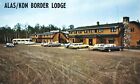 Alas/Kon Border Lodge Beaver Creek Yukon Territory Canada 1974 Postcard