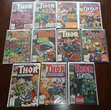 Mighty Thor Lot (VG-VF) #383, 402, 404-408, 414, 416, 417, 438 (Newsstand)