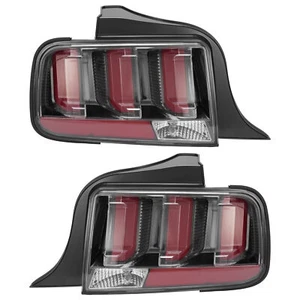 Luces traseras de tubo LED transparentes HECASA para Ford Mustang 2005-2009 luces de freno de señal - Imagen 1 de 22