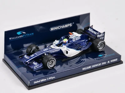 MINICHAMPS 1/43 Williams Showcar 2006 Webber 400 060079 400060079 - Immagine 1 di 4