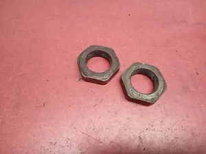 YAMAHA BLASTER 200 REAR AXLE JAM NUTS PAIR - Picture 1 of 1