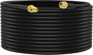 SMA-Kabel SMA-Buchse RG58 Verlängerungskabel 20m WiFi-Antennenkabel - Bild 1 von 5