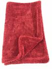 10 x Triple Twisted Drying Towel Red 800 x 500, 1400gsm Car Detailing Aquila369
