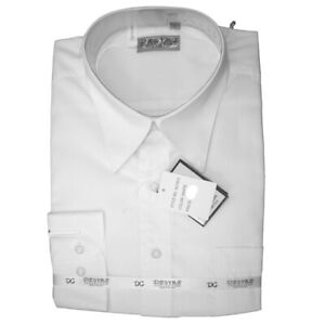 Men's Dress Shirt Classic Long Sleeve Regular Fit Front Pocket Dress Shirt