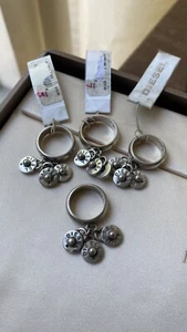 DIESEL Ring 3 Nieten Sterling Silber 925 - Bild 1 von 7