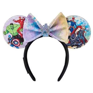 Disney Marvel Avengers Loungefly Ears Headband Hulk Ironman Thor Sara Pichelli - Picture 1 of 5