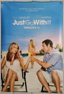 Just Go With It Original 27x40 D/S Movie Poster 2011 - Picture 1 of 6