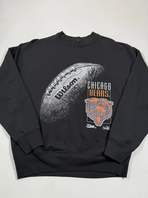 Sudadera De Colección Chicago Bears Para Hombres Mediana Salem Ropa Deportiva Cuello Redondo NFL EE. UU. Foto 1 de 4