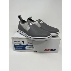 XTRATUF MEN'S Deck Shoe Mossy Oak Bonefish Slip-On XMDS-BOF Boat sz 7 - Picture 1 of 8