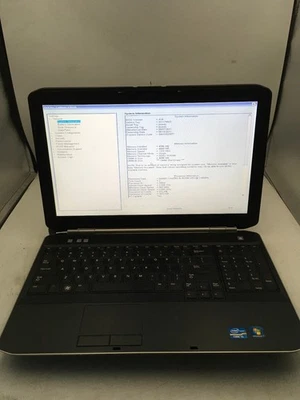 DELL LATITUDE E5520 - BOOTS TO BIOS - INTEL I5 2520M - NO RAM - NO OS -READ- BB - Image 1 of 4