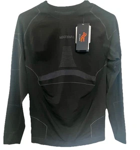 NOOYME Boys Biking Baselayer size XL NWT Black/Gray - Picture 1 of 7