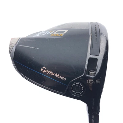 Used TaylorMade Qi10 Max Driver / 10.5 Degrees / Stiff Flex - Image 1 of 4