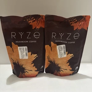 2 Pack Of Ryze Organic Mushroom Coffee 60 Servings 6.35 Oz Each Exp 2026 - Picture 1 of 2