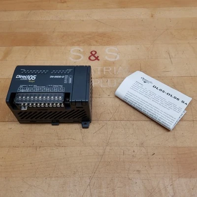 Direct Logic D0-05DD-D Sinking Input/Output PLC Module, 8-Point IN, 6-Point OUT - Image 1 of 4