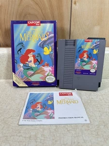 Disney's The Little Mermaid Nintendo Entertainment System NES Complete CIB - Picture 1 of 11