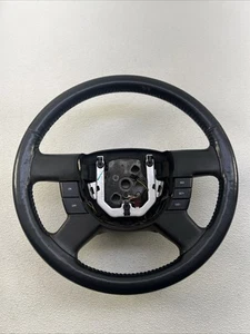 2004-2006 Ford Ranger Steering Wheel Leather Wrapped W/ Cruise Control OEM Black - Picture 1 of 12