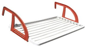 STENDIBIANCHERIA DA BALCONE IN RESINA cm. 105 x55x26 h Stenditura mt. 10 - Foto 1 di 1