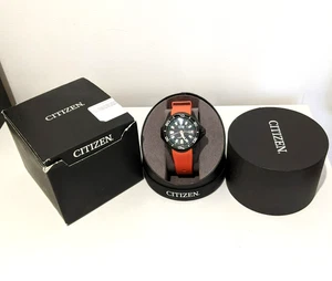 Neu Citizen Eco-Drive Diver Herrenuhr Promaster schwarz/orange BN0088-03E - Bild 1 von 13