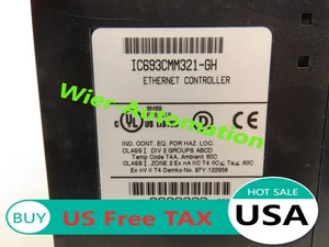 GE Fanuc IC693CMM321-GH PLC Ethernet Controller Module CMM321 Interface - Picture 1 of 21