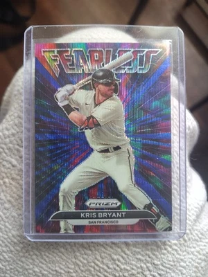 Tarjeta prisma Panini Donruss Kris Bryant 2022 número F L-20 Foto 1 de 2